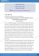 Đề thi học kì 1 Văn 12 Cánh diều - Đề số 4